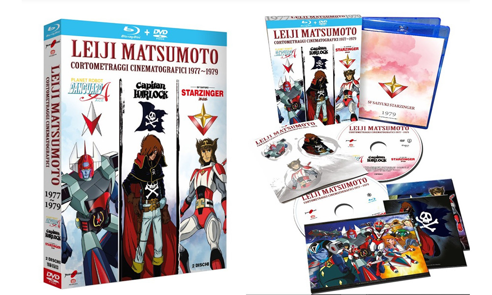 Leiji Matsumoto - Cortometraggi cinematografici, aperti i preordini Yamato Video Leiji Matsumoto - Cortometraggi cinematografici, aperti i preordini Yamato Video